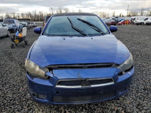 JA3AU86U88U015737 - 2008 MITSUBISHI LANCER GTS BLUE photo 5