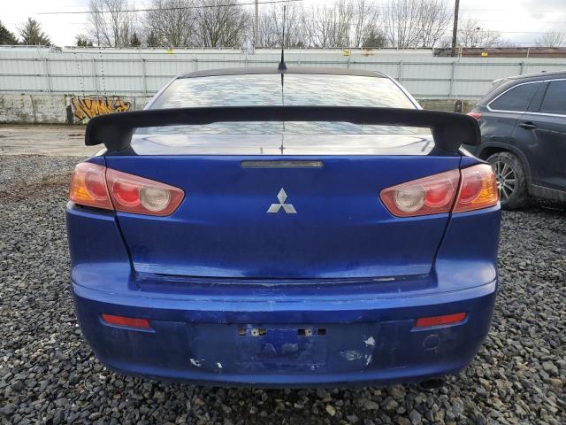 JA3AU86U88U015737 - 2008 MITSUBISHI LANCER GTS BLUE photo 6