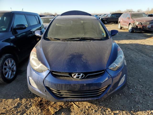 KMHDH4AE6DU561194 - 2013 HYUNDAI ELANTRA GL BLUE photo 5