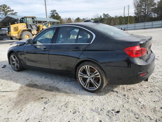 WBA8B3G30HNU36258 - 2017 BMW 340 I Սև լուսանկար 2