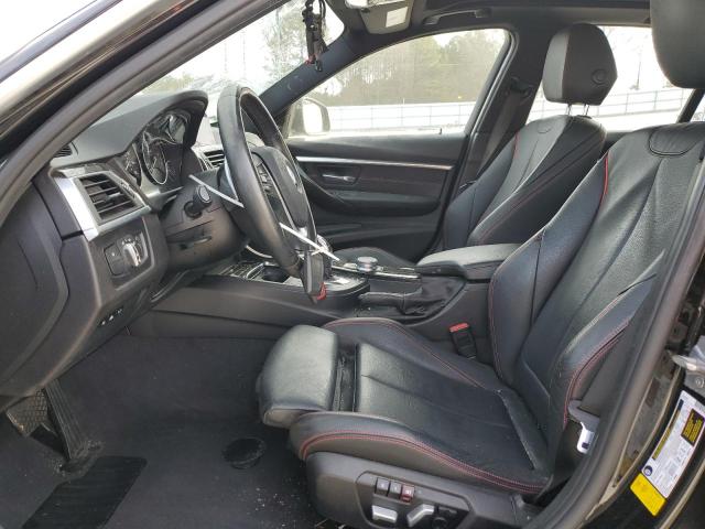 WBA8B3G30HNU36258 - 2017 BMW 340 I Սև լուսանկար 7