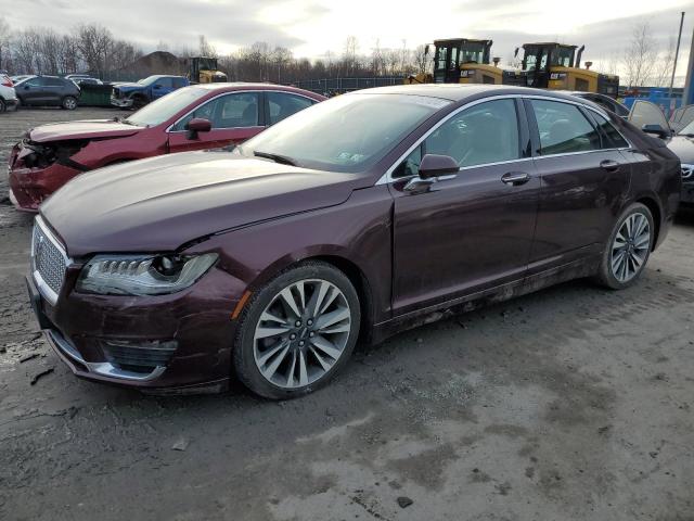 3LN6L5F95HR645903 - 2017 LINCOLN MKZ RESERVE ბურგუნდია ფოტო 1