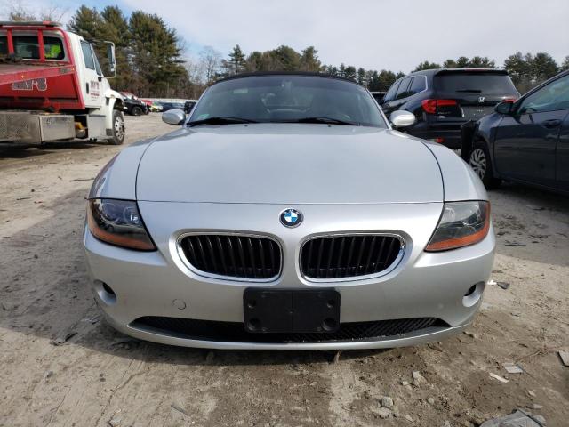 4USBT33473LS47822 - 2003 BMW Z4 2.5 SILVER photo 5