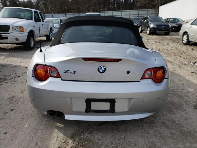 4USBT33473LS47822 - 2003 BMW Z4 2.5 SILVER photo 6