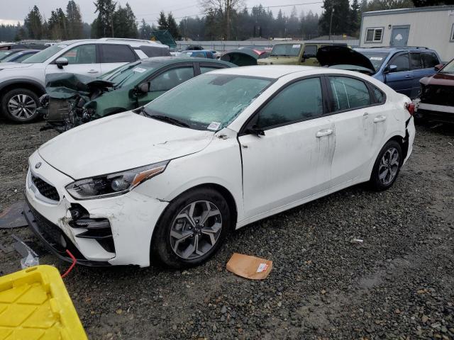 3KPF24AD9ME342511 - 2021 KIA FORTE FE WHITE photo 1