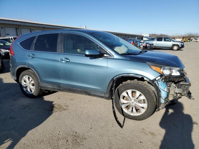 5J6RM4H5XEL072309 - 2014 HONDA CR-V EX TURQUOISE photo 4