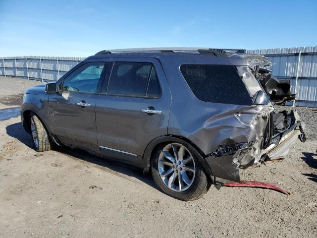 1FM5K7F84DGC67141 - 2013 FORD EXPLORER LIMITED GRAY photo 2