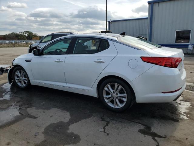 5XXGN4A72DG212051 - 2013 KIA OPTIMA EX WHITE photo 2