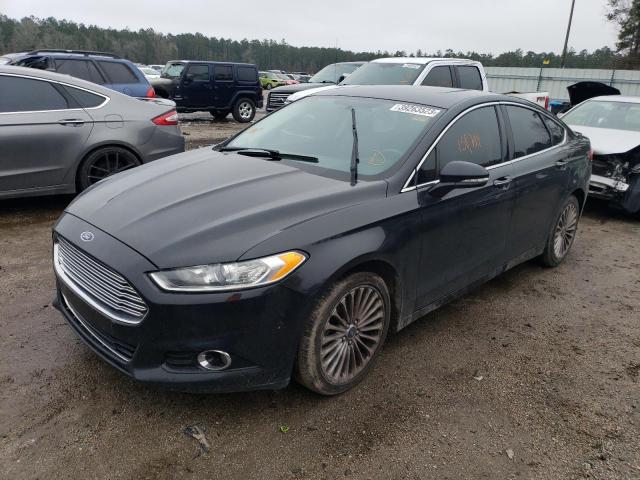 3FA6P0K97FR115730 - 2015 FORD FUSION TITANIUM BLACK photo 1