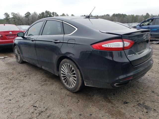 3FA6P0K97FR115730 - 2015 FORD FUSION TITANIUM BLACK photo 2