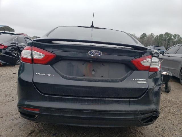 3FA6P0K97FR115730 - 2015 FORD FUSION TITANIUM BLACK photo 6