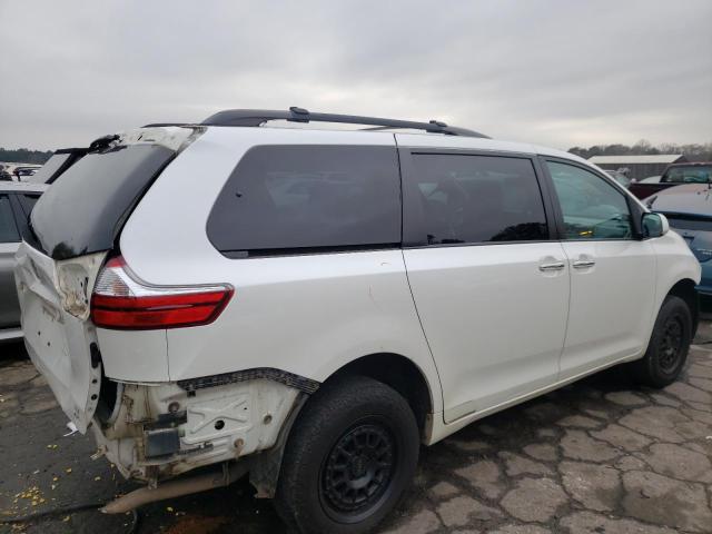 5TDDK3DC8FS120457 - 2015 TOYOTA SIENNA XLE WHITE photo 3