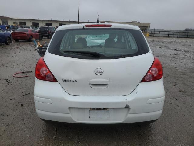 3N1BC13E67L415515 - 2007 NISSAN VERSA S WHITE photo 6