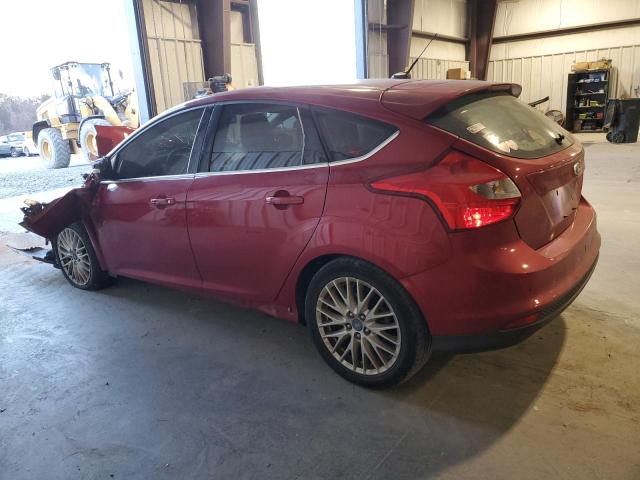 1FAHP3M29CL231371 - 2012 FORD FOCUS SEL RED photo 2