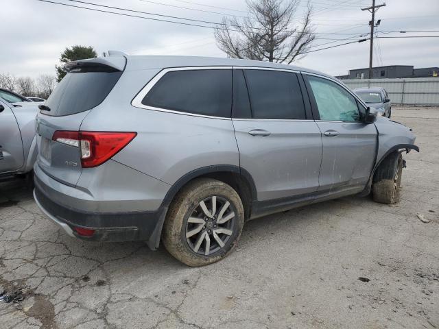 5FNYF6H50LB047619 - 2020 HONDA PILOT EXL SILVER photo 3