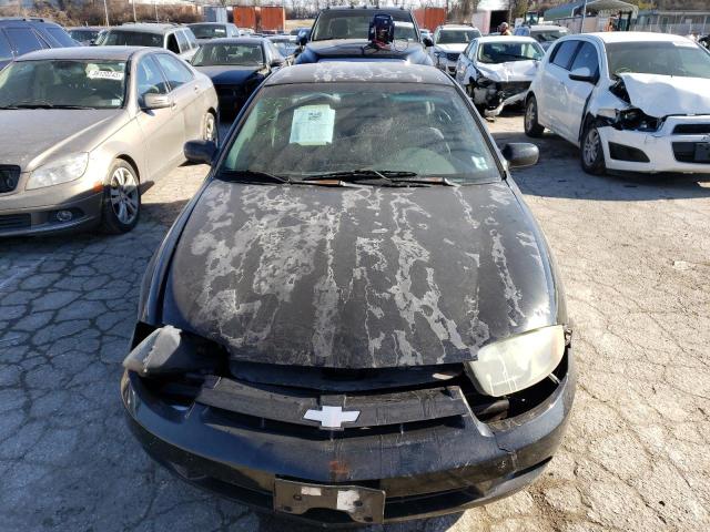 1G1JF12F137314495 - 2003 CHEVROLET CAVALIER LS BLACK photo 5