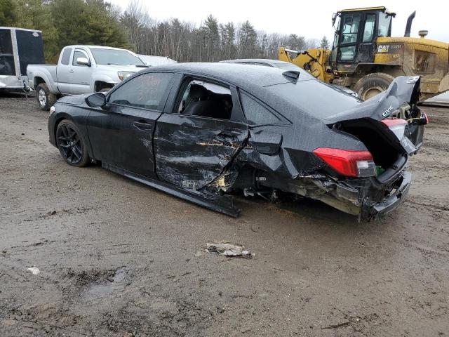 2HGFE2F54NH582389 - 2022 HONDA CIVIC SPORT 黑色 照片 2