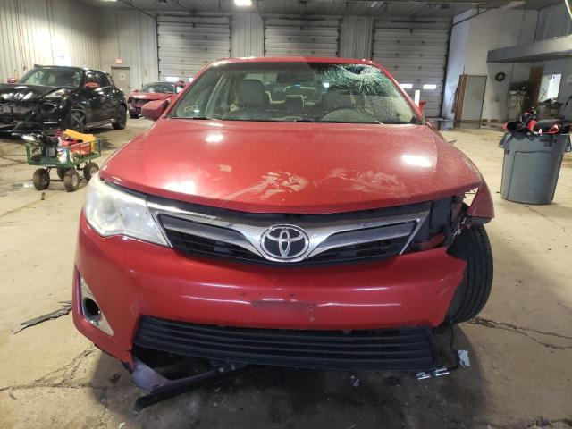 4T4BF1FKXCR222159 - 2012 TOYOTA CAMRY BASE RED photo 5