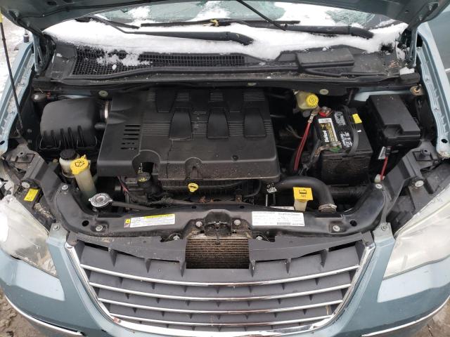 2A8HR64X78R774288 - 2008 CHRYSLER TOWN & COU LIMITED BLUE photo 12