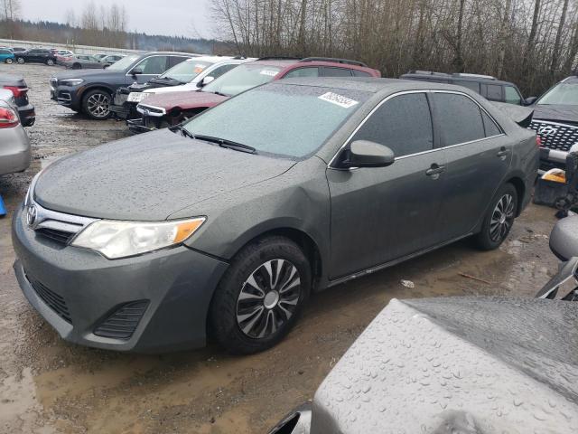 4T1BF1FK2CU580396 - 2012 TOYOTA CAMRY BASE GRAY photo 1