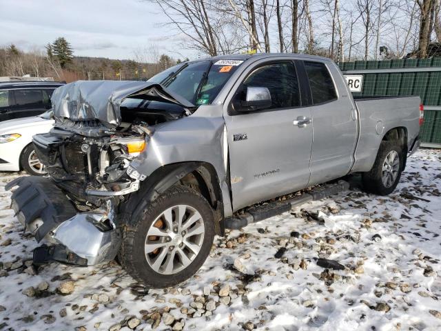 5TFBY5F12HX596973 - 2017 TOYOTA TUNDRA DOUBLE CAB LIMITED GRAY photo 1