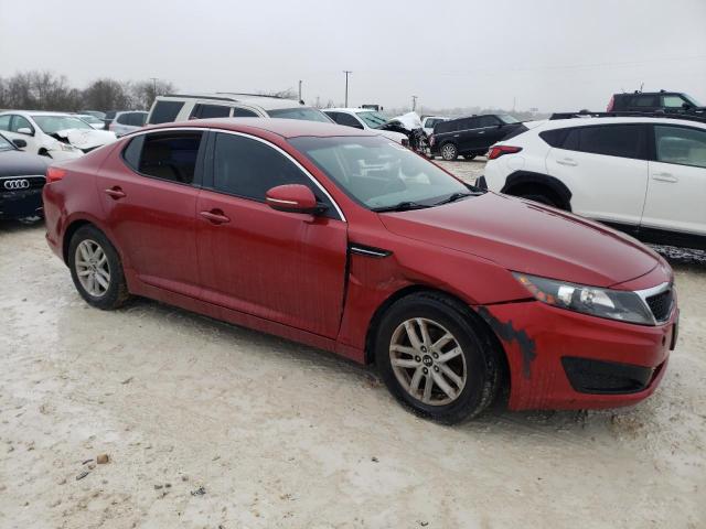 KNAGM4A74B5082937 - 2011 KIA OPTIMA LX RED photo 4