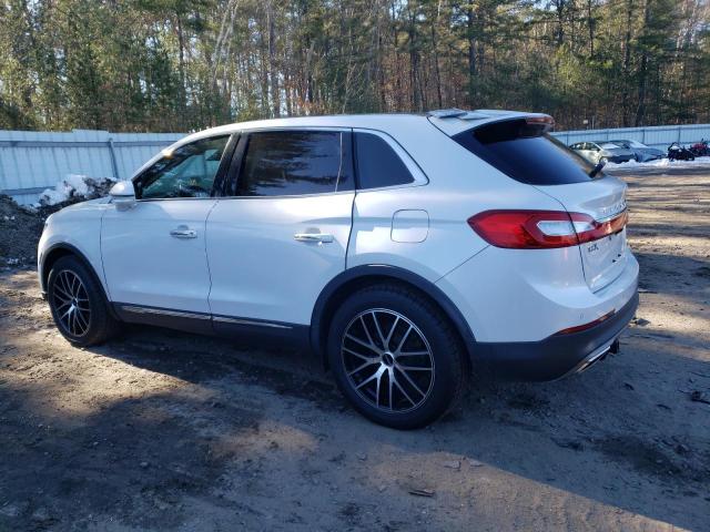 2LMTJ8LR8GBL45787 - 2016 LINCOLN MKX RESERVE WHITE photo 2