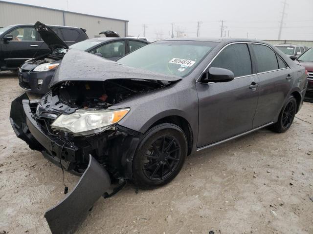 4T4BF1FKXER427855 - 2014 TOYOTA CAMRY L GRAY photo 1