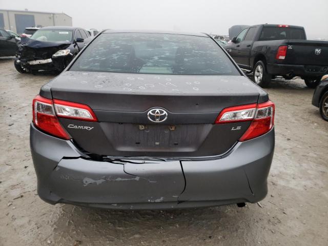 4T4BF1FKXER427855 - 2014 TOYOTA CAMRY L GRAY photo 6