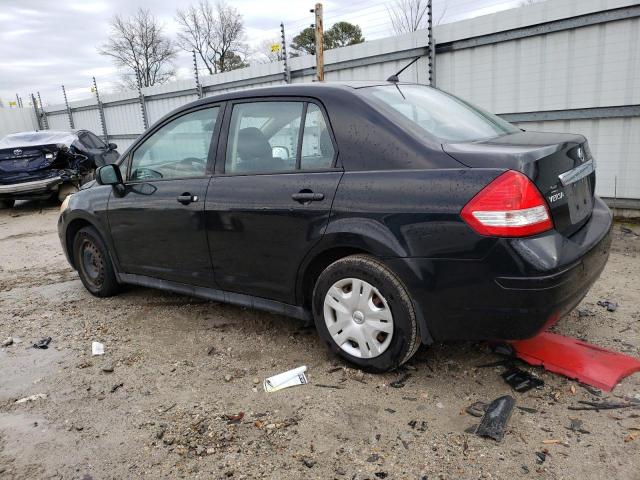 3N1BC1AP5AL378601 - 2010 NISSAN VERSA S BLACK photo 2