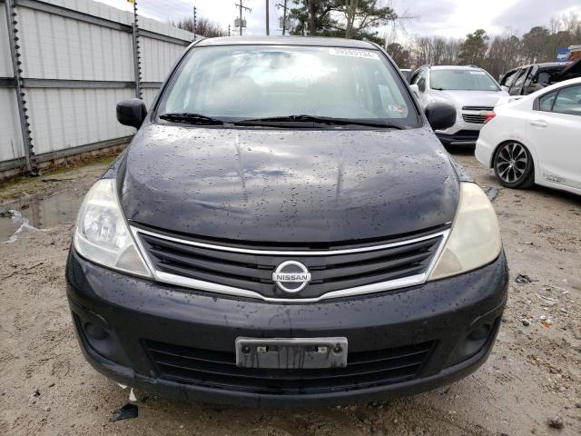 3N1BC1AP5AL378601 - 2010 NISSAN VERSA S BLACK photo 5