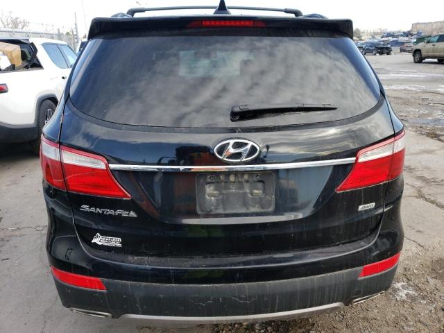 KM8SNDHF2DU017404 - 2013 HYUNDAI SANTA FE GLS BLACK photo 6