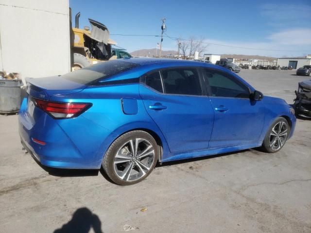 3N1AB8DV4LY218751 - 2020 NISSAN SENTRA SR BLUE photo 3