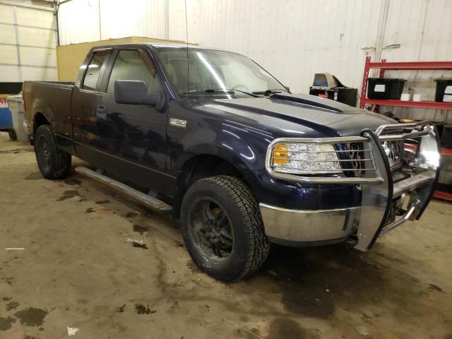 1FTPX14566FA25187 - 2006 FORD F150 BLUE photo 4