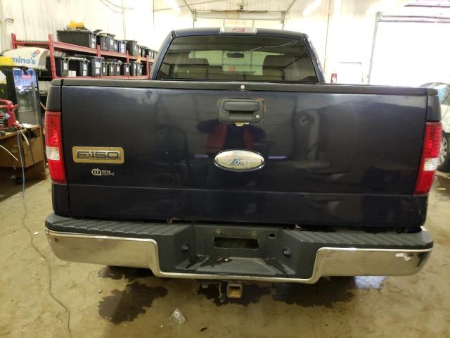 1FTPX14566FA25187 - 2006 FORD F150 BLUE photo 6