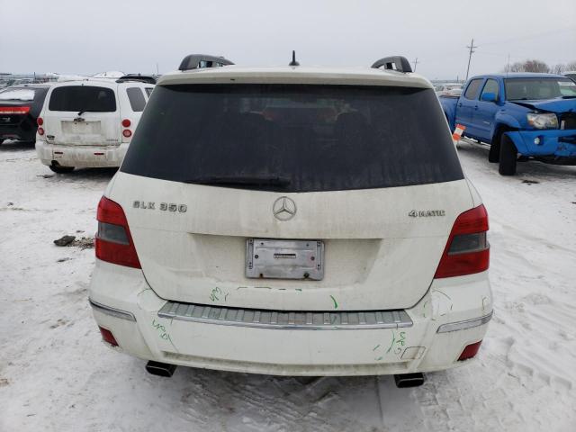 WDCGG8HB4AF365644 - 2010 MERCEDES-BENZ GLK 350 4MATIC WHITE photo 6