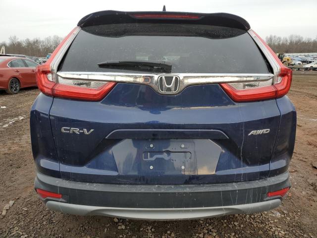 7FARW2H82KE051343 - 2019 HONDA CR-V EXL BLUE photo 6