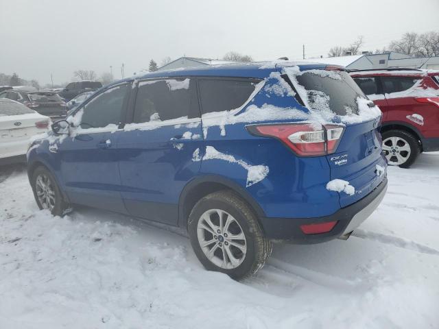 1FMCU0GD4HUB39641 - 2017 FORD ESCAPE SE BLUE photo 2