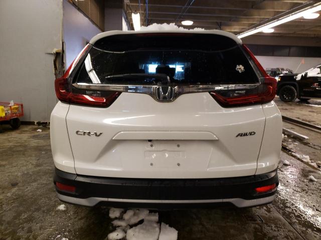 5J6RW2H53MA015426 - 2021 HONDA CR-V EX WHITE photo 6