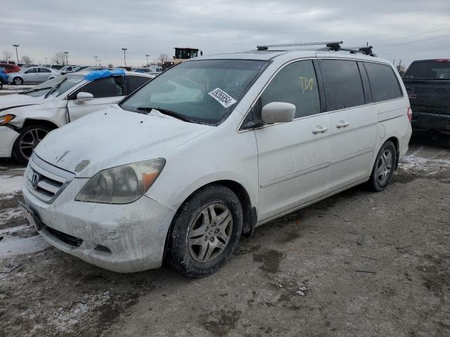 5FNRL38777B430346 - 2007 HONDA ODYSSEY EXL WHITE photo 1