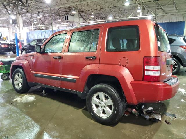 1J4PN2GK0AW115807 - 2010 JEEP LIBERTY SPORT RED photo 2