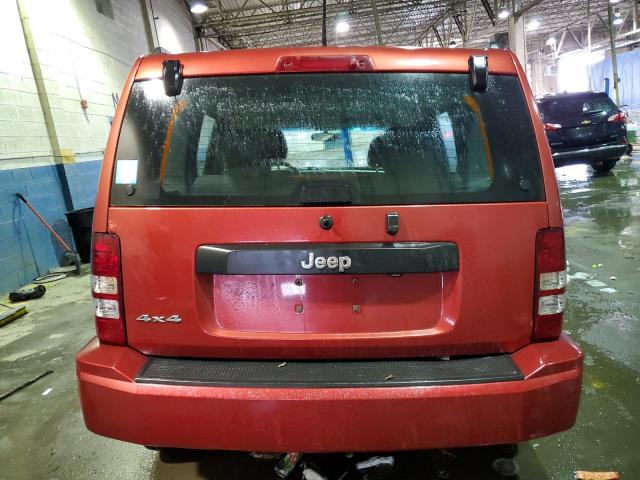 1J4PN2GK0AW115807 - 2010 JEEP LIBERTY SPORT RED photo 6