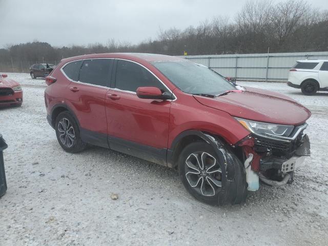 2HKRW2H54MH660455 - 2021 HONDA CR-V EX RED photo 4