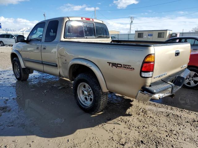 5TBBT44103S392630 - 2003 TOYOTA TUNDRA ACCESS CAB SR5 GOLD photo 2