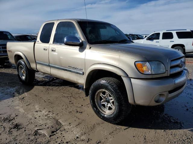 5TBBT44103S392630 - 2003 TOYOTA TUNDRA ACCESS CAB SR5 GOLD photo 4