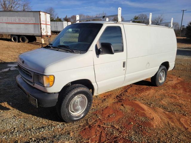 1FTNE24292HB50613 - 2002 FORD ECONOLINE E250 VAN WHITE photo 2