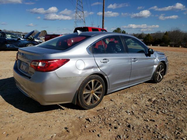 4S3BNBL66G3054076 - 2016 SUBARU LEGACY 2.5I LIMITED SILVER photo 3