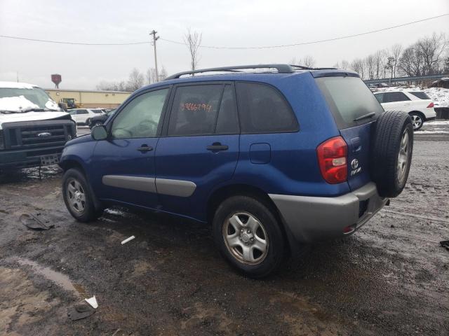 JTEHD20VX56043033 - 2005 TOYOTA RAV4 AUTOM BLUE photo 2