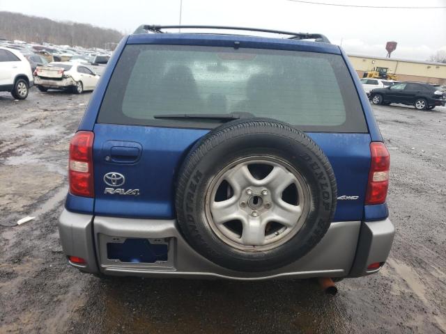 JTEHD20VX56043033 - 2005 TOYOTA RAV4 AUTOM BLUE photo 6