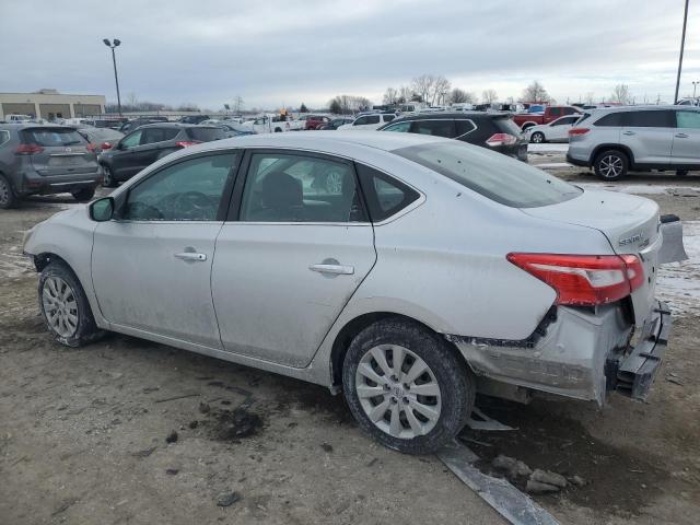 3N1AB7AP3JY299464 - 2018 NISSAN SENTRA S SILVER photo 2